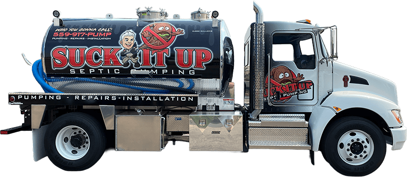 Suck It Up Septic pumping truck