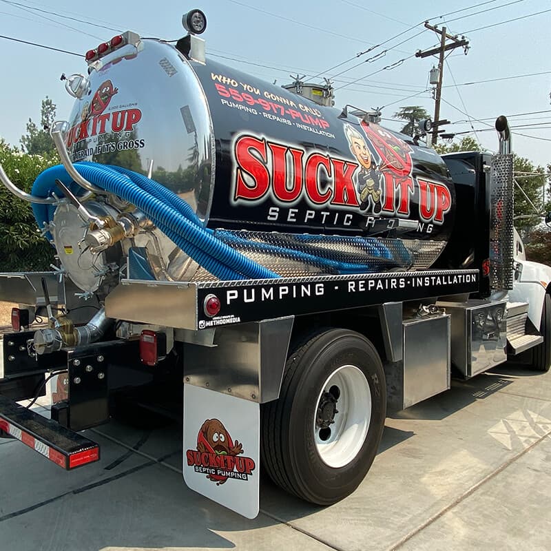 Septic system services by Suck It Up